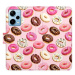 iSaprio flip pouzdro Donuts Pattern 03 pro Xiaomi Redmi Note 12 Pro+ 5G