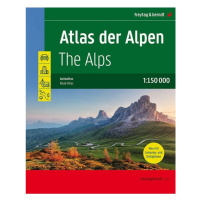 Atlas der Alpen 1:150 000 Autoatlas FREYTAG-BERNDT, spol. s r.o.