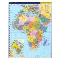 Afrika – příruční politická mapa