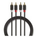 Kabel 2x Cinch konektor/2x Cinch konektor 2m NEDIS CABW24200AT20