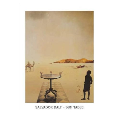 Umělecký tisk Salvador Dali - Sun Table, Salvador Dalí, (50 x 70 cm) MIGNECO&SMITH