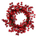 Věnec s červenými bobulemi Cedrino, 30 cm