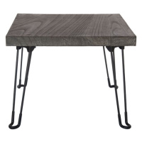 Přístavný stolek NABRO 1 pavlovnie/šedá