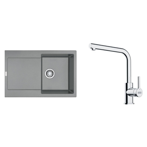 Franke MRG 611 šedý kámen+FS 3230.031 114.0700.722