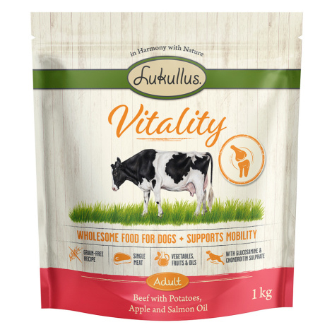 Lukullus Vitality Joints s hovězím (bez obilnin) - výhodné balení: 5 x 1 kg