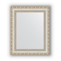 Zrcadlo v rámu, stříbrný versailleský ornament