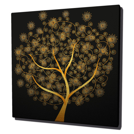 Wallity Obraz na plátně Oriental tree KC054 45x45 cm