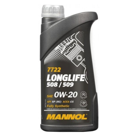 Motorový olej Mannol Longlife 508 / 509 0W-20 (1l)