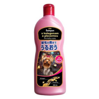 Japan Premium šampon s kolagenem a placentou, pro kočky a psy s vůní růží