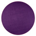 Hanse Home Collection koberce Kusový koberec Nasty 101150 Purple kruh - 133x133 (průměr) kruh cm