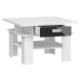 ArtCross Konferenční stolek SOLO | SOL 03 Barva: Dub sonoma světlá / bílý lesk