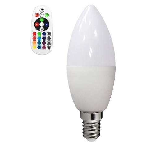 Žárovka LED SMART C37 E14 RGB 4,5W 350LM POLUX