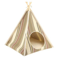 Béžový teepee stan pro domácího mazlíčka 63x63 cm Cozy Cove Seacost – P.L.A.Y.