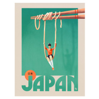 Ilustrace Japan, Mark Harrison, 30 × 40 cm