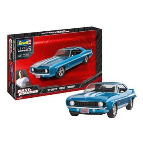 Plastic modelky auto 07694 - Fast & Furious 1969 Chevy Camaro Yenko (1:25) Revell