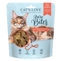 Cat's Love Pure Bites hovězí maso, 40 g
