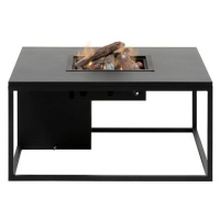 COSI Stůl s plynovým ohništěm - Cosiloft 100 černý rám/černá deska