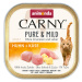 Výhodné balení animonda Carny Adult Pure & Mild 2 x 32 ks (64 × 100 g) - kuřecí + sýr