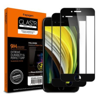 Spigen Glass FC 2 Pack Black iPhone SE 2020/8/7