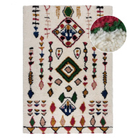 Krémový ručně tkaný vlněný koberec 160x230 cm Moroccan Fes – Flair Rugs