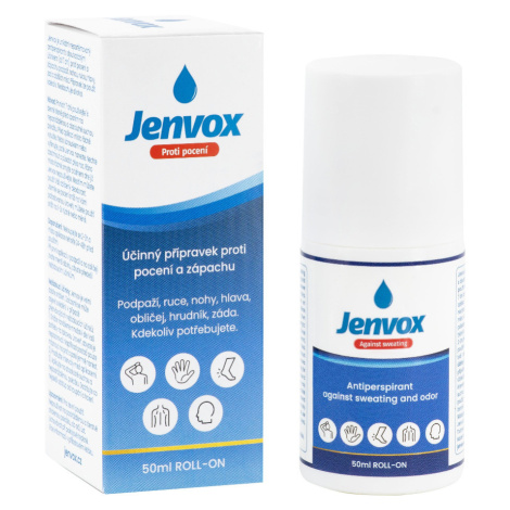 Jenvox proti pocení a zápachu roll-on 50 ml