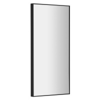 AROWANA zrcadlo v rámu 350x900mm, černá mat AWB3590
