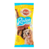 Pedigree pochoutka Rodeo duo hovězí a sýr 123g