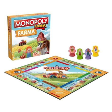 Monopoly Junior Farma CZ Winning Moves