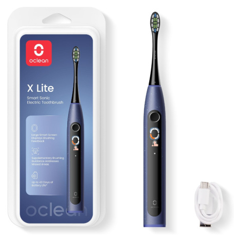 Oclean X Lite smart sonický kartáček tmavě modrý