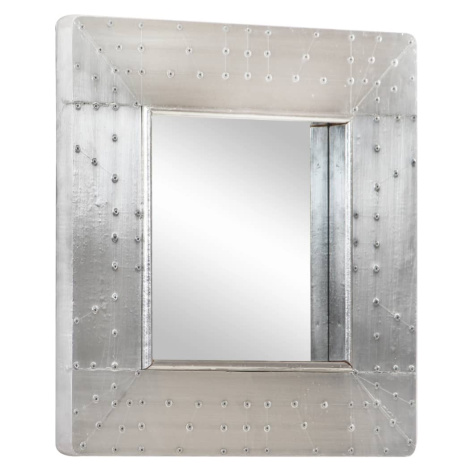 vidaXL Zrcadlo s kovovým rámem Aviator 50 x 50 cm kov