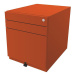 BISLEY Pojízdný kontejner Note™, se 2 univerzálními zásuvkami, 1 kartotéka pro závěsné složky, v