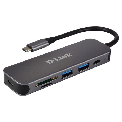 D-Link DUB-2325/E USB-C Hub , USB-C, 2x USB 3.0, MicroSD/SD slot - DUB-2325/E