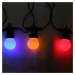 Globo Světelný řetěz LED Nirvana, 20 světel, barevný, IP44