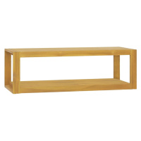 vidaXL Nástěnná koupelnová skříňka 110 x 45 x 35 cm masivní teak