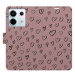 iSaprio Flip pouzdro Heart Dark 02 pro Xiaomi Redmi Note 13 Pro 5G / Poco X6 5G