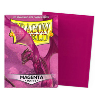 Obaly na karty Dragon Shield Standard Sleeves - Matte Magenta - 100 ks