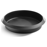 Černá silikonová forma na pečení Lékué, ⌀ 26 cm