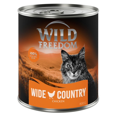 Wild Freedom Adult 6 x 800 g – bez obilovin - Wide Country - kuře