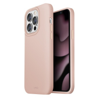 UNIQ Lino Blush Pink MagSafe Compatible iPhone 13 Pro růžový