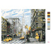 Malování podle čísel - PÁR NA ULICI V NEW YORKU Rozměr: 40x50 cm, Rámování: vypnuté plátno na rá