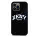 DKNY Liquid Silicone Arch Logo MagSafe Zadní Kryt pro iPhone 14 Pro Black