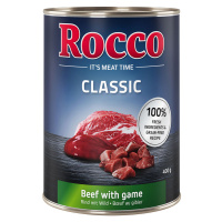 Rocco Classic, 6 x 400 g za skvělou cenu - Hovězí se zvěřinou