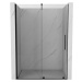 MEXEN/S Velar posuvné sprchové dveře 140, transparent, černá 871-140-000-01-70