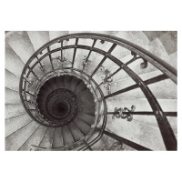 Dekoria Obraz na plátně Spiral Stairs, 100 x 70 cm