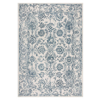 Flair Rugs koberce Kusový koberec Wool Loop Yasmin Ivory/Blue - 200x290 cm