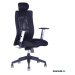 Kancelářská židle na kolečkách Office Pro CALYPSO XL SP4 – s područkami a podhlavníkem Modrá 14A