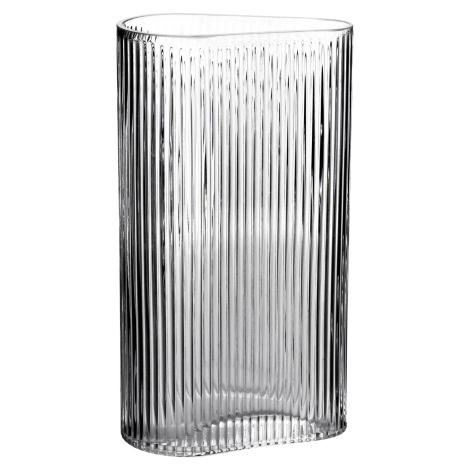 Mondex Skleněná váza Serenite 16x10x28,5 cm čirá
