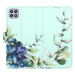 iSaprio flip pouzdro Blue Flowers pro Samsung Galaxy A22 5G