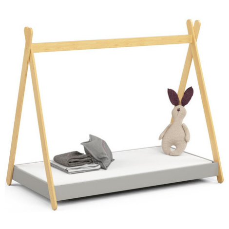 Dětská postel GEM 160x80 cm - šedá Akord
