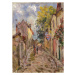 Obrazová reprodukce Village Street Scene, Alfred Sisley, 30 × 40 cm